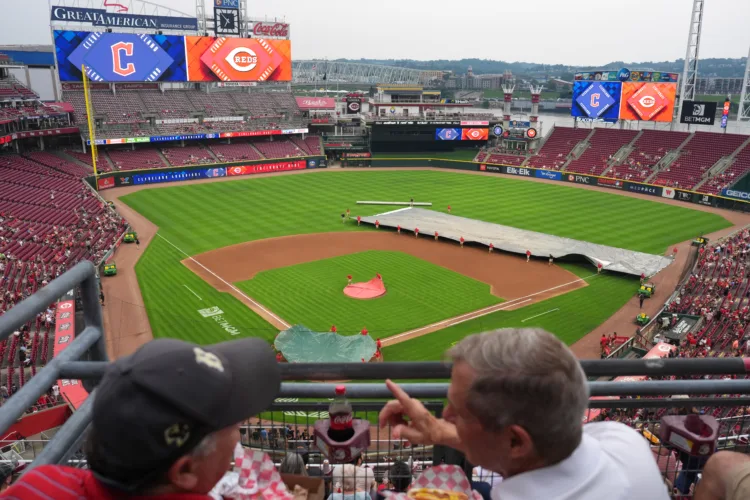 Guardians-Reds game postponed due to rain; day-night doubleheader set today